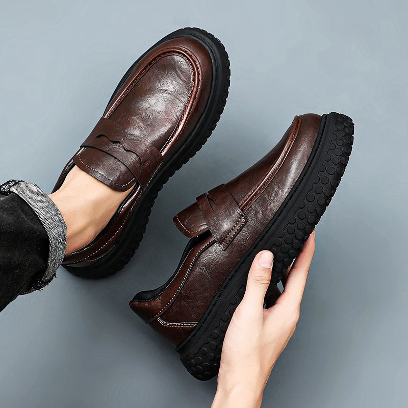 Loafer Slip On Men - 2026 Yeni Erkek Loafer'ları Yumuşak Deri