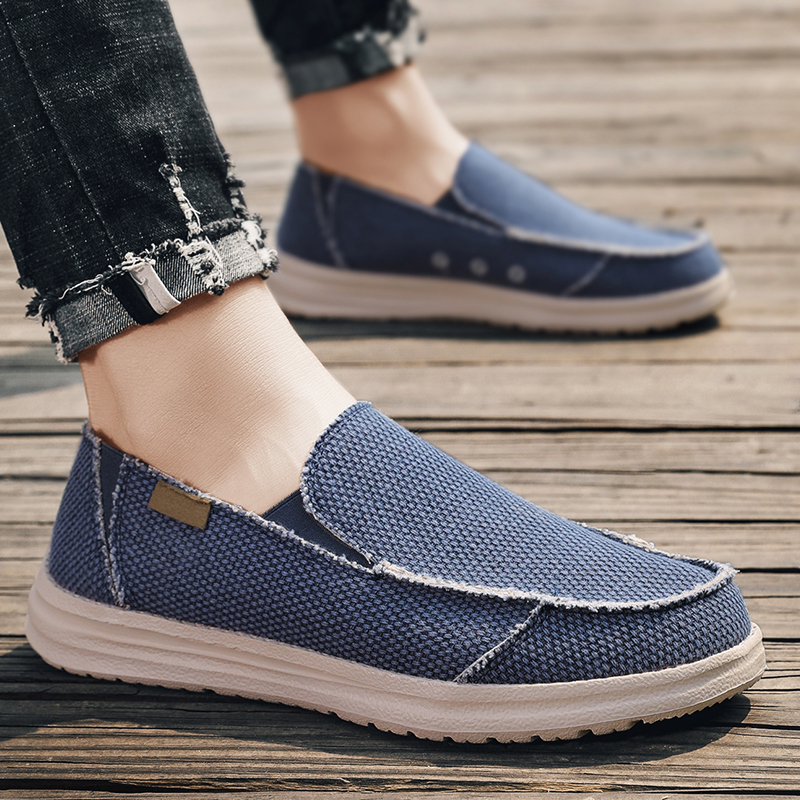 Loafer Slip On Men - Açık hava kaymaz spor ayakkabı rahat