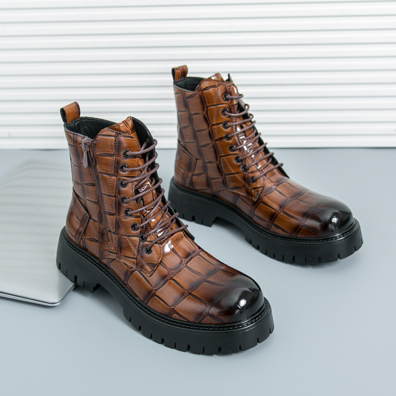 Men Shoes Office - Yaz Erkek Moda Chelsea Botları Siyah