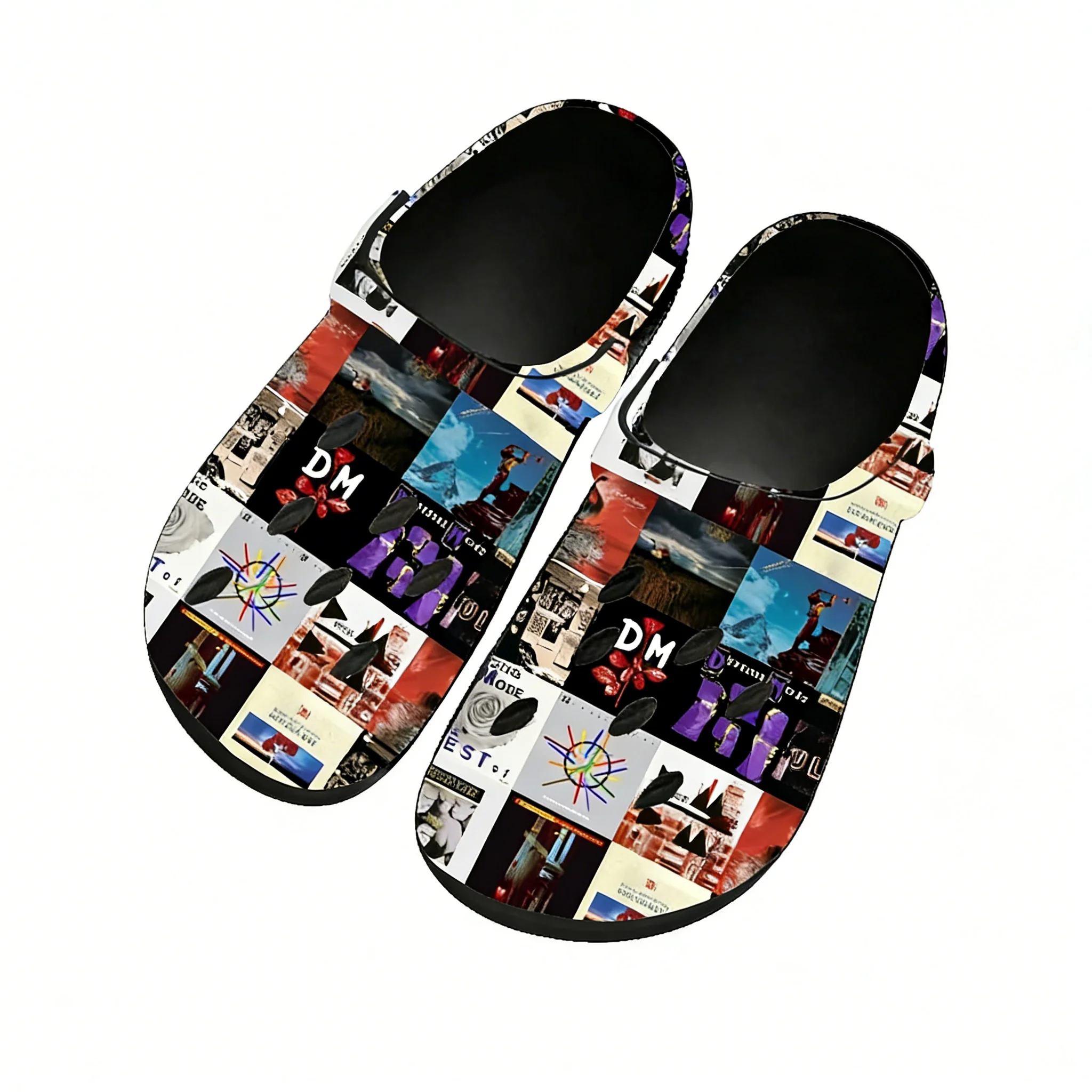 Men Shoes Black - Depeche Mode Sandalet Erkek Kadın Genç