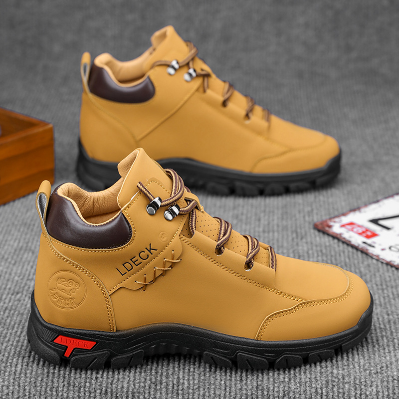 Men Shoes Office - Erkekler Vintage Büyük Boy 48 Yüksek