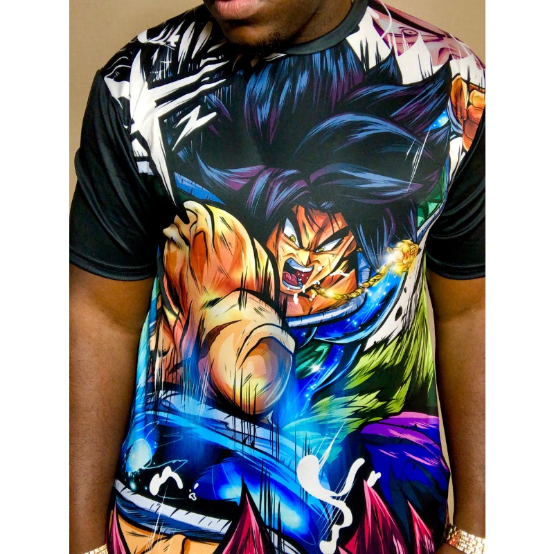 Men'S Shoes For Crews - Dragon Ball Süper Broly T-Shirt Erkekler