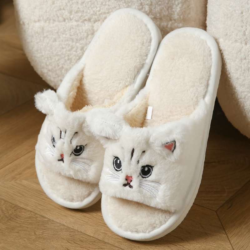 Men Shoes On Sale - Kadın Erkek İçin Sevimli Kedi Peluş