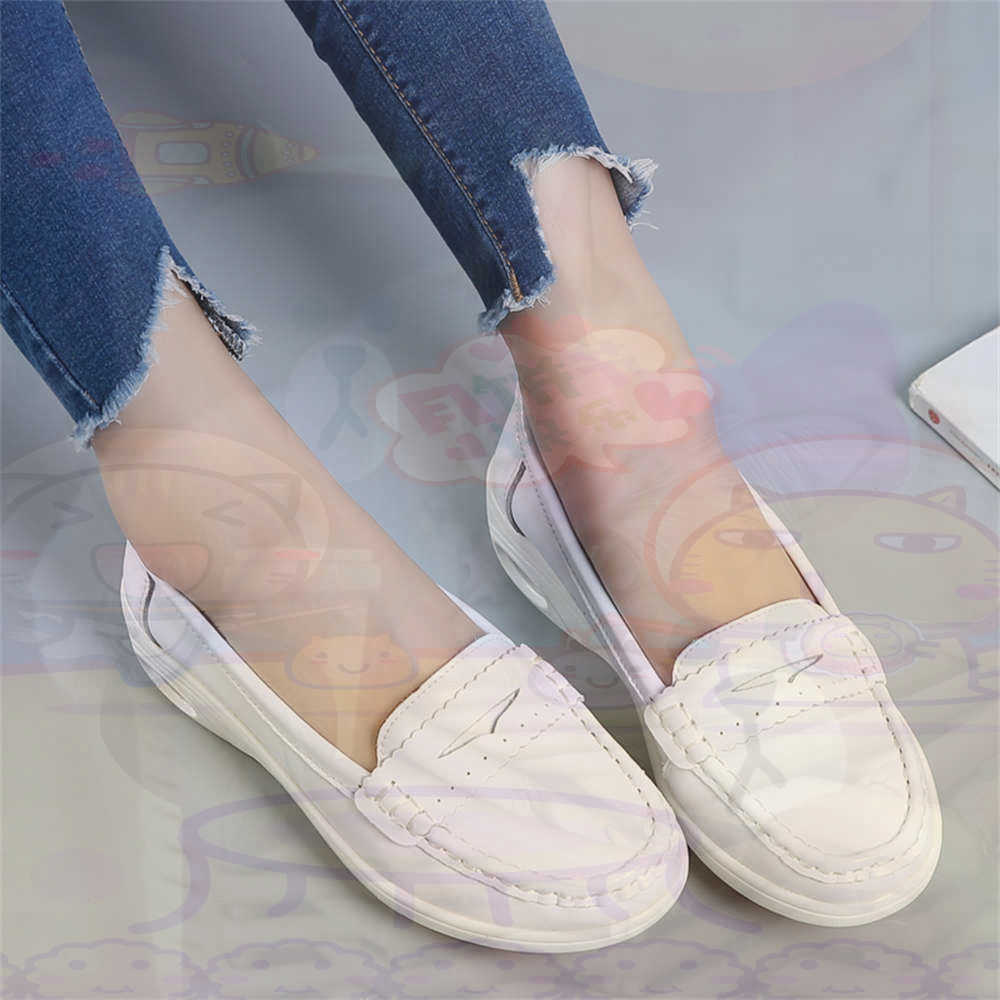 Men'S Shoes Different Types - Yumuşak Slip-on Bayan Büyük Boy Ayakkabı
