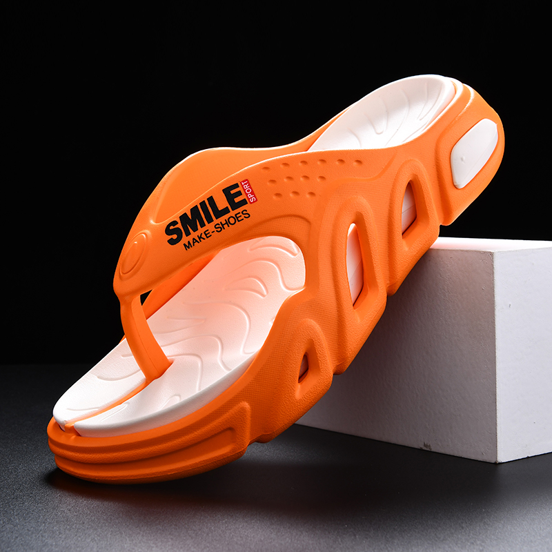Men'S Shoes Hoka Sale - Yaz turuncu platform terlik erkekler rahat