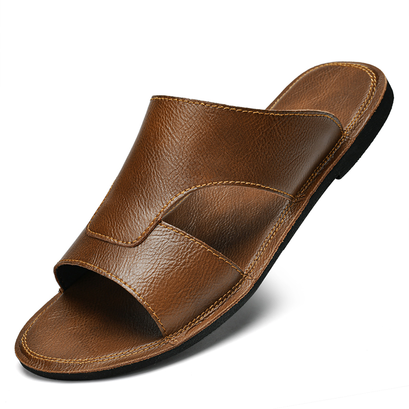 Men Shoes Black - Erkek Siyah Kahverengi Düz Topuklu PU