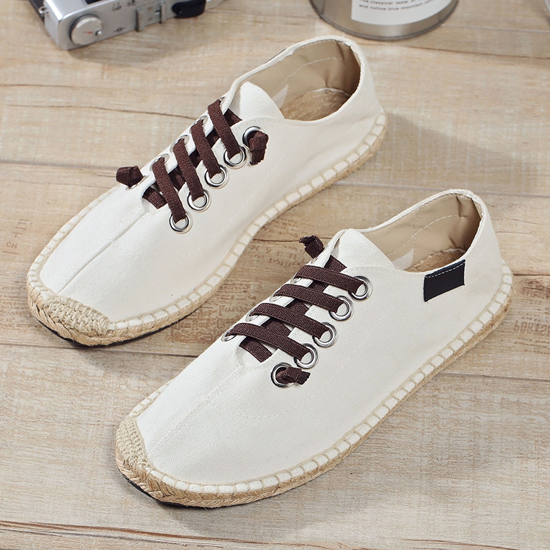 Loafer Slip On Men - İlkbahar Yaz Kumaş Ayakkabı Serin Sokak