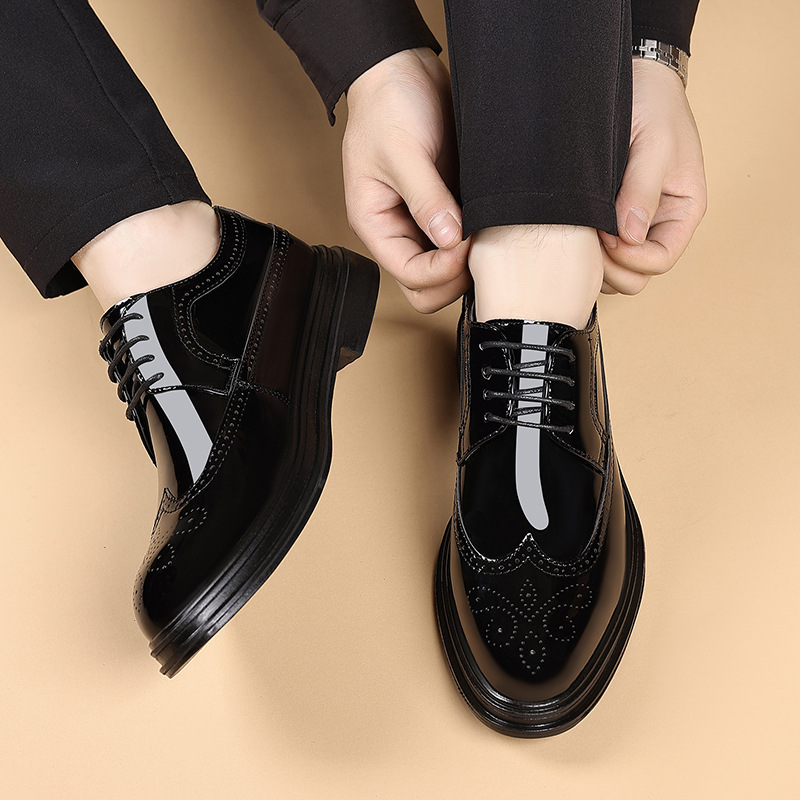 Erkek Rugan Deri Brogue Klasik - Men Shoes For Wedding incelemesi ve fiyatı