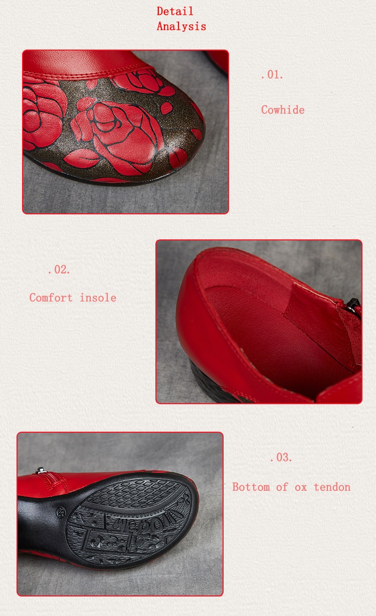 Kadın Hakiki Deri Etnik Topukl - Loafer Slip On Men incelemesi ve fiyatı