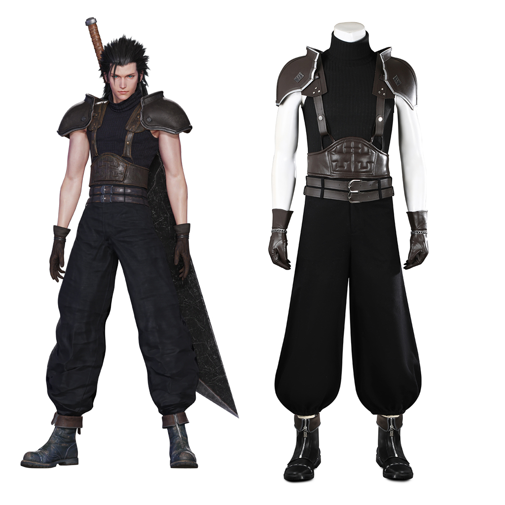 Zack Fair Cosplay Kostümü FF7  - Men Shoes Europe To Us incelemesi ve fiyatı