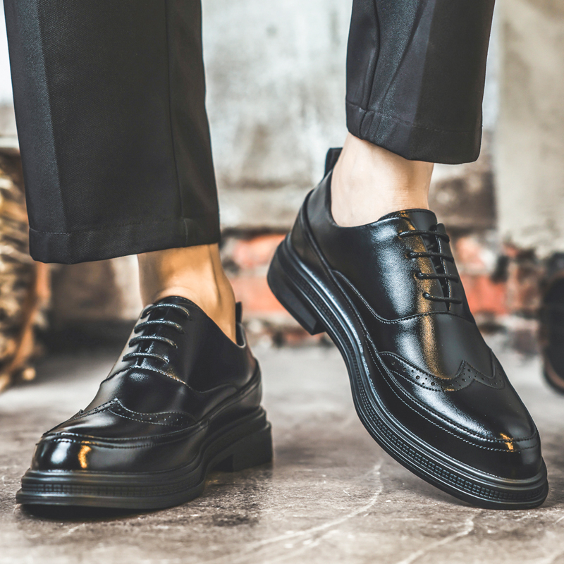 Erkek Boy Uzatıcı Deri Ayakkab - Men Shoes For Wedding incelemesi ve fiyatı