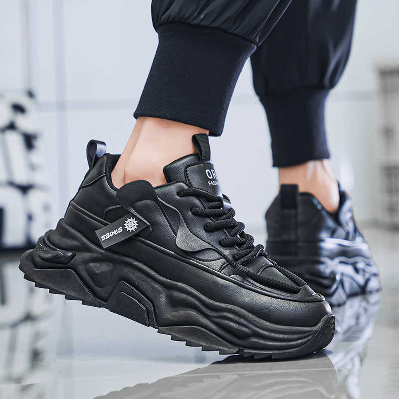 Siyah Platforme Tennis Man Spo - Men Shoes Black incelemesi ve fiyatı