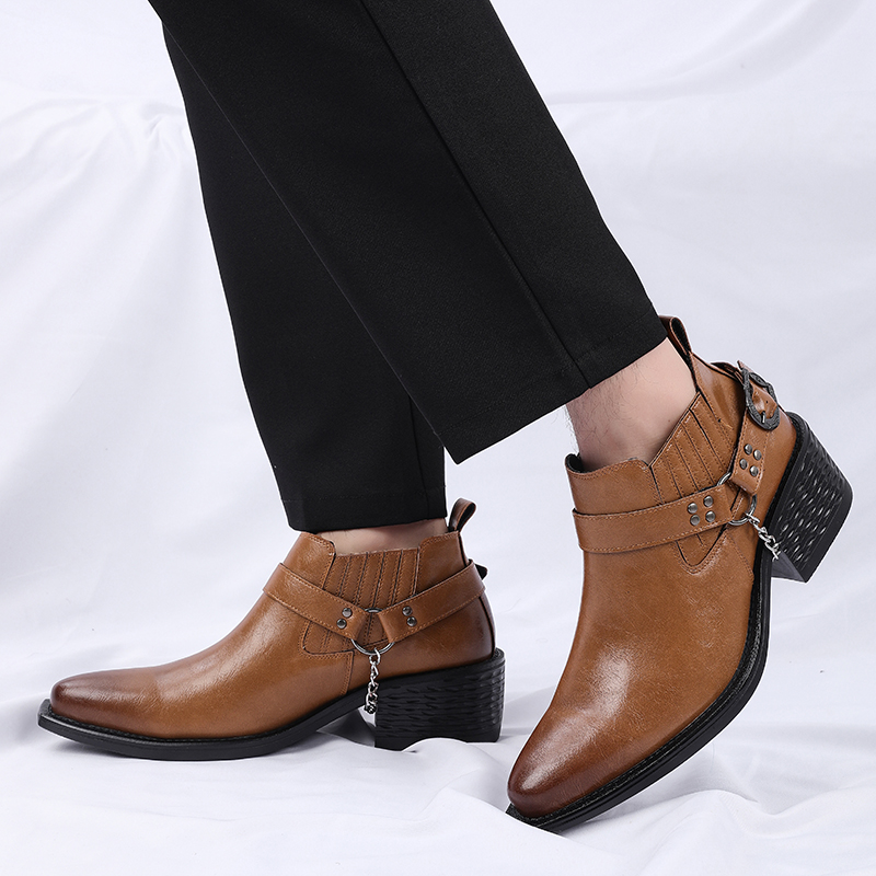 Yeni Kahverengi/Siyah İnek Der - Men Shoes For Wedding incelemesi ve fiyatı