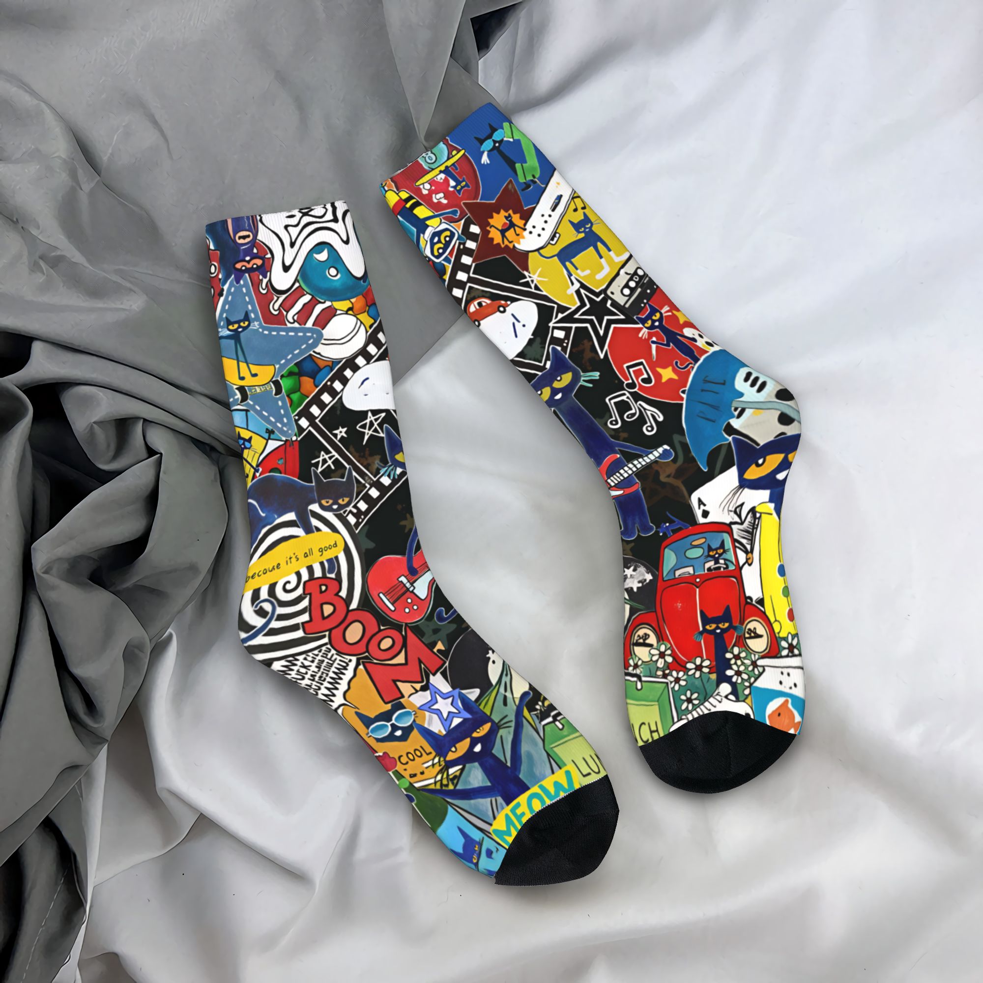 Pete The Cat Beyaz Ayakkabılar - Men'S Shoes For Crews incelemesi ve fiyatı