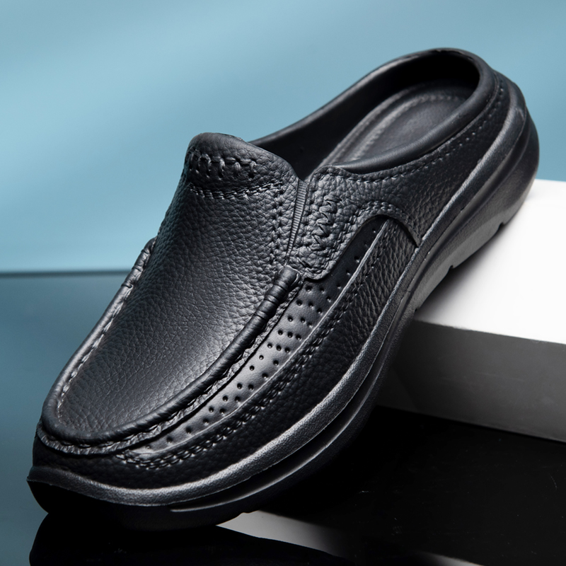 Yazlık terlikler bahçe terlikl - Men Shoes Black incelemesi ve fiyatı