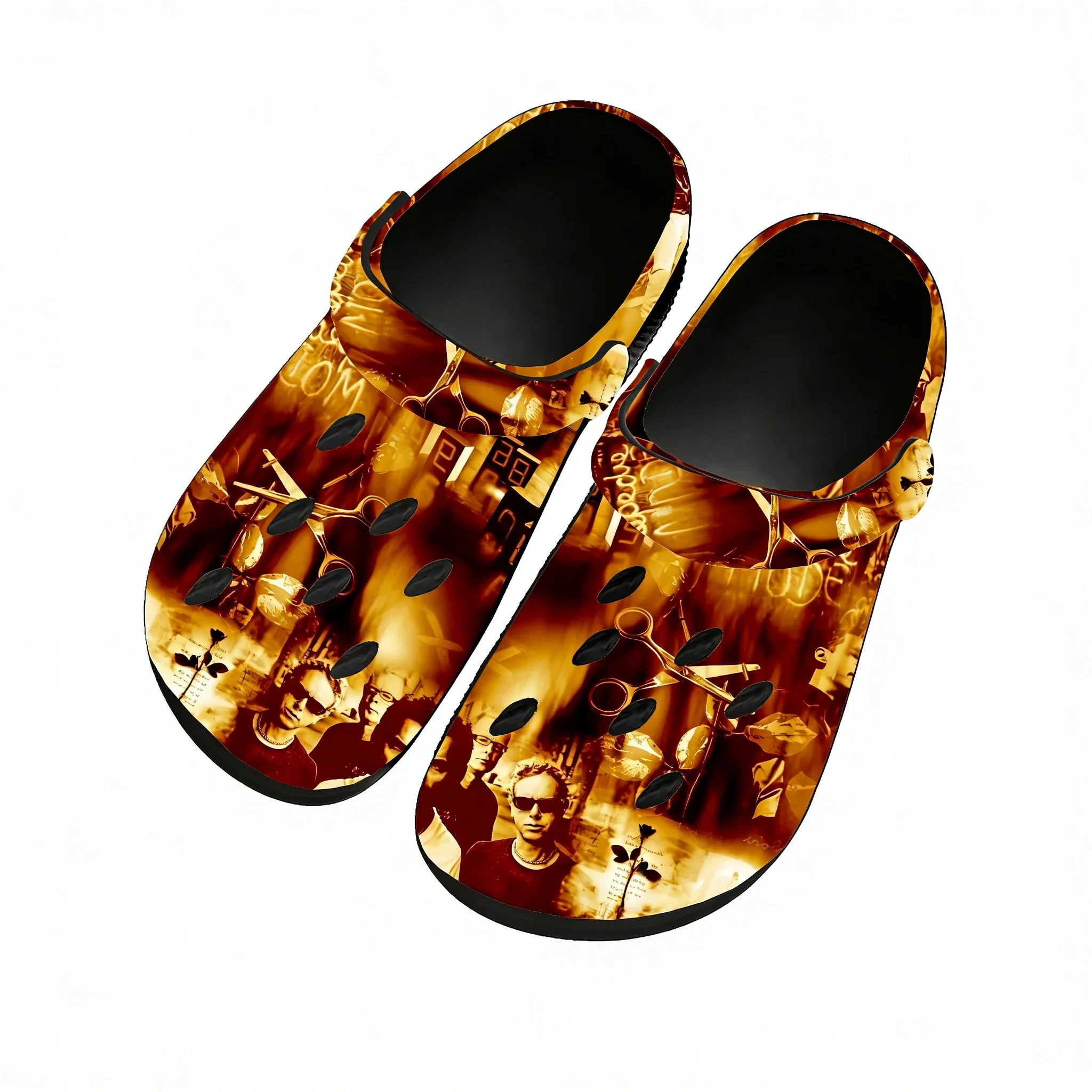 Depeche Mode Sandalet Erkek Ka - Men Shoes Black incelemesi ve fiyatı