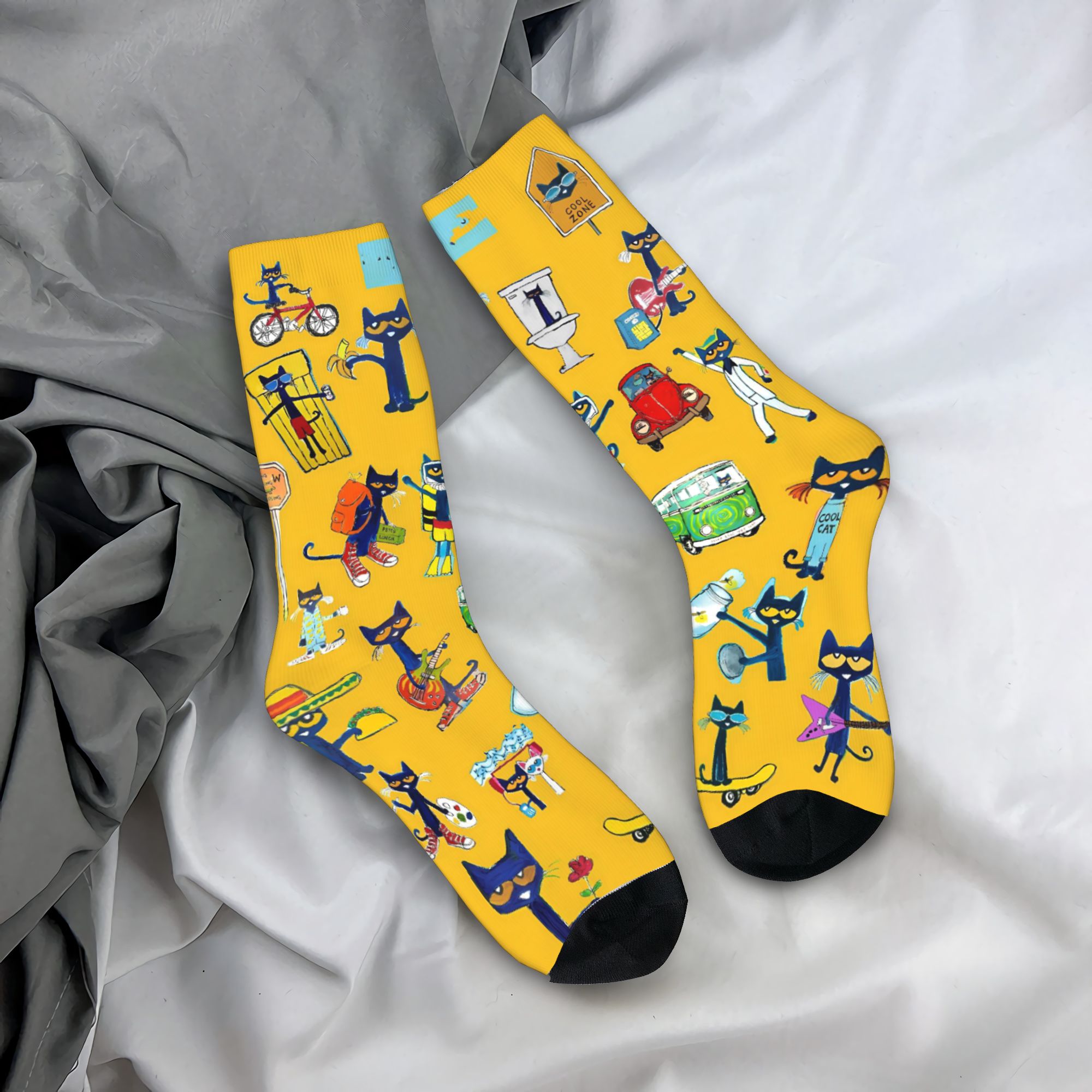 Pete The Cat Beyaz Ayakkabılar - Men'S Shoes For Crews incelemesi ve fiyatı