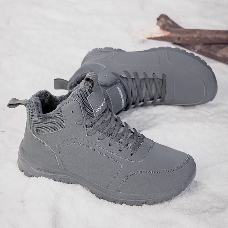 Kış erkek botları sıcak peluş  - Men Shoes Office incelemesi ve fiyatı