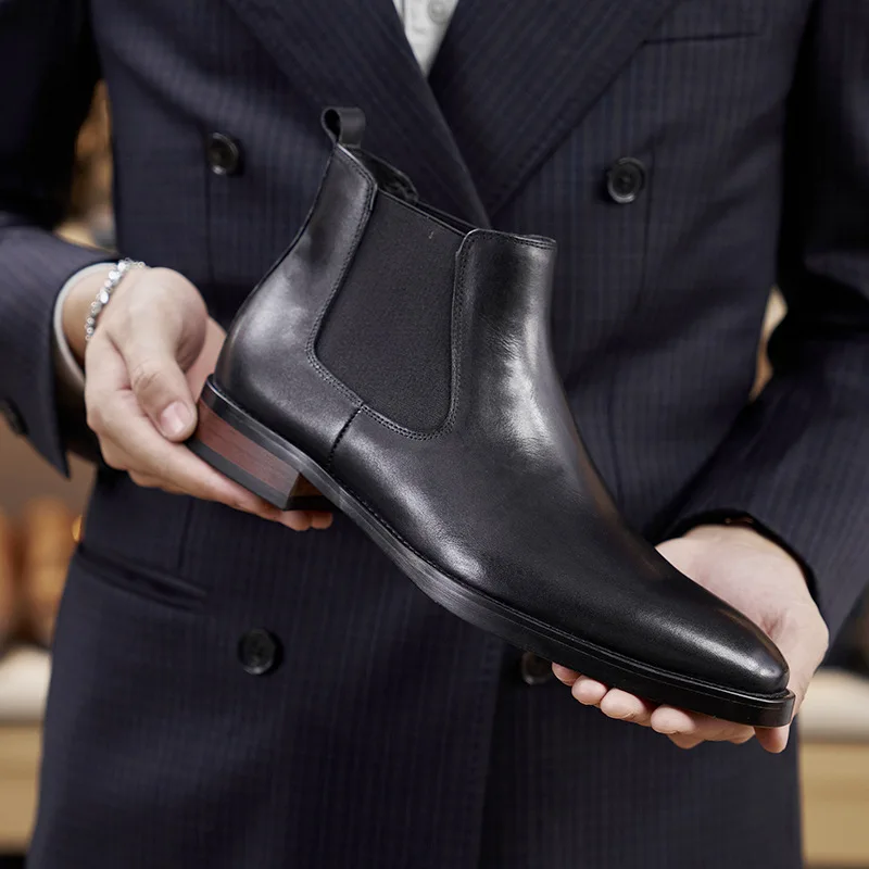 Retro Zarif Erkek Chelsea Çizm - Men Shoes For Wedding incelemesi ve fiyatı