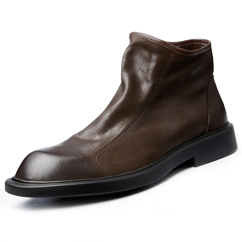 Sıcak Erkek Hakiki Deri Botlar - Men Shoes For Wedding incelemesi ve fiyatı