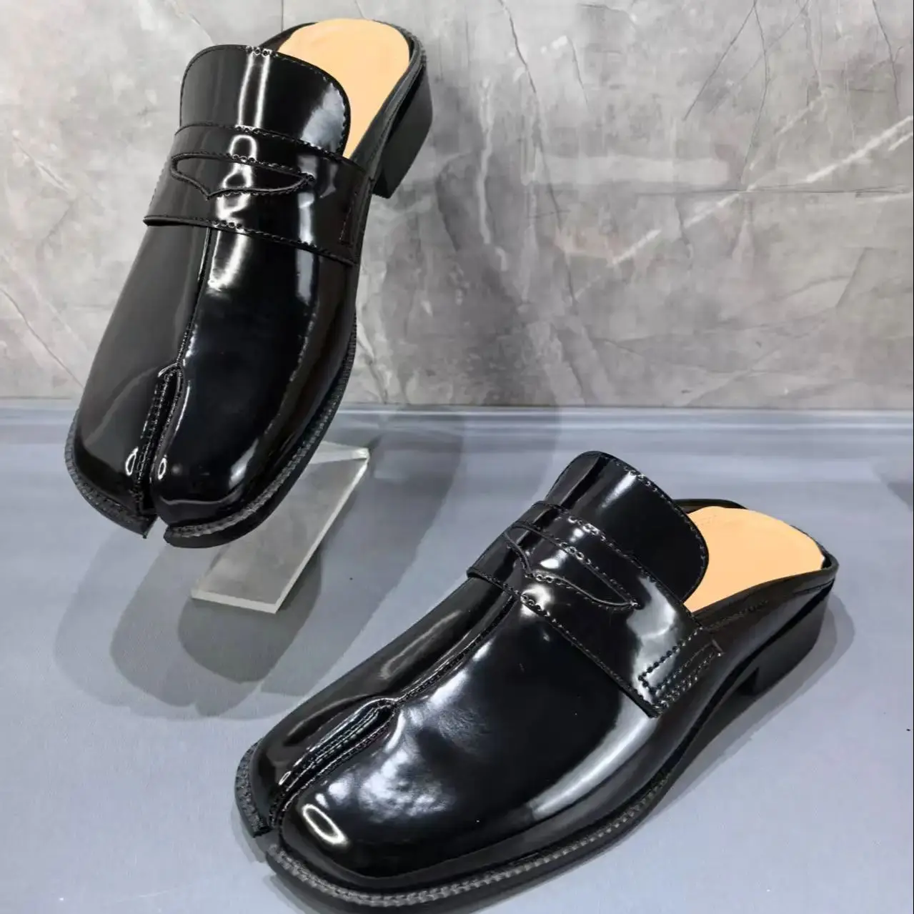 Bölünmüş Parmaklı Tabi Erkek T - Men Shoes Black incelemesi ve fiyatı