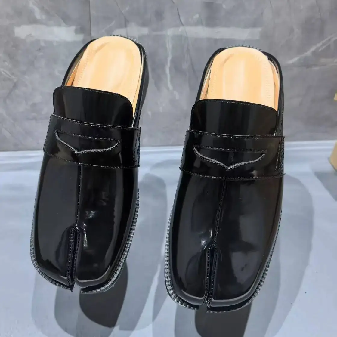 Bölünmüş Parmaklı Tabi Erkek T - Men Shoes Black incelemesi ve fiyatı