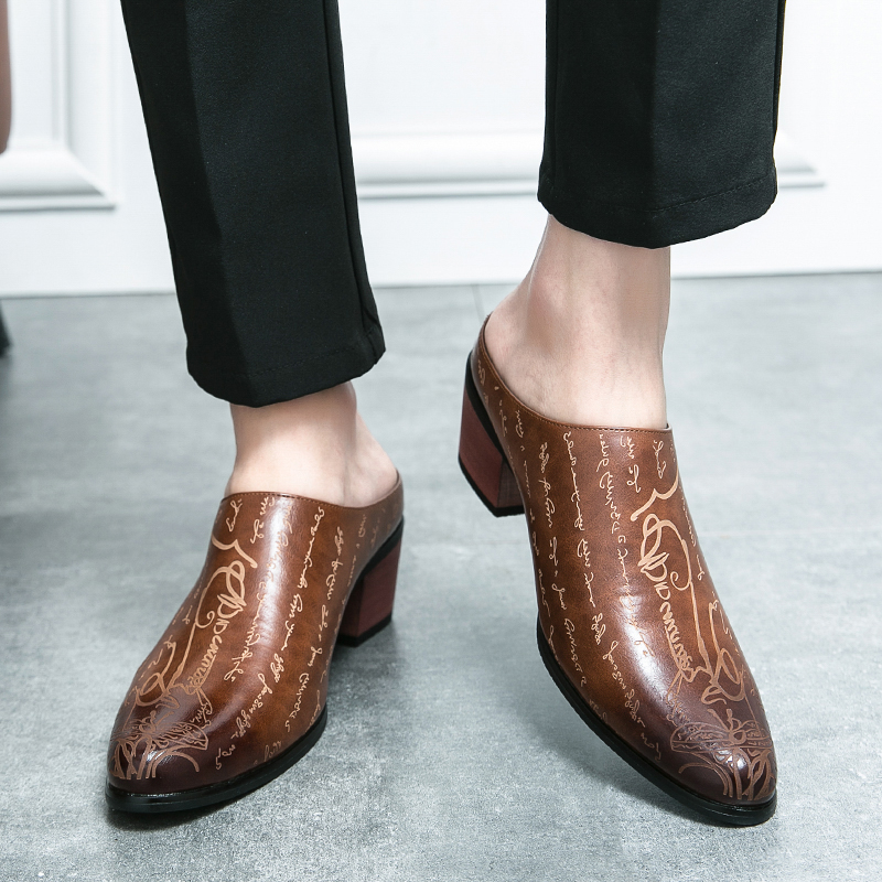 Erkekler Kahverengi Deri Katır - Men Shoes Office incelemesi ve fiyatı