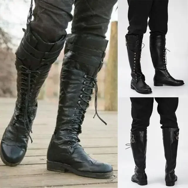 Ortaçağ Steampunk Cosplay Botl - Men Shoes Europe To Us incelemesi ve fiyatı