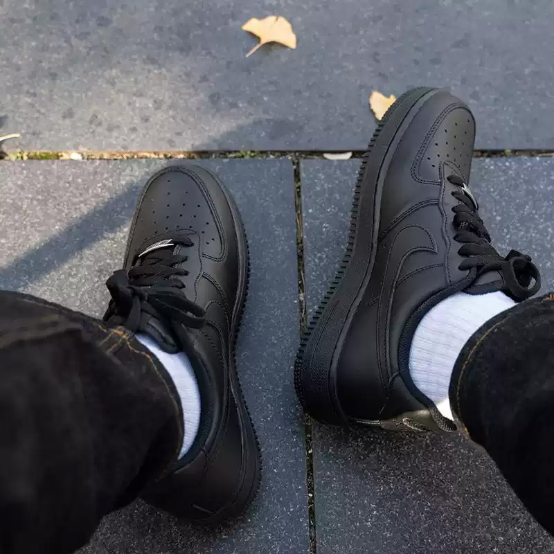 Nike Air Force1All Black Air F - Men'S Shoes Nike Air Force incelemesi ve fiyatı