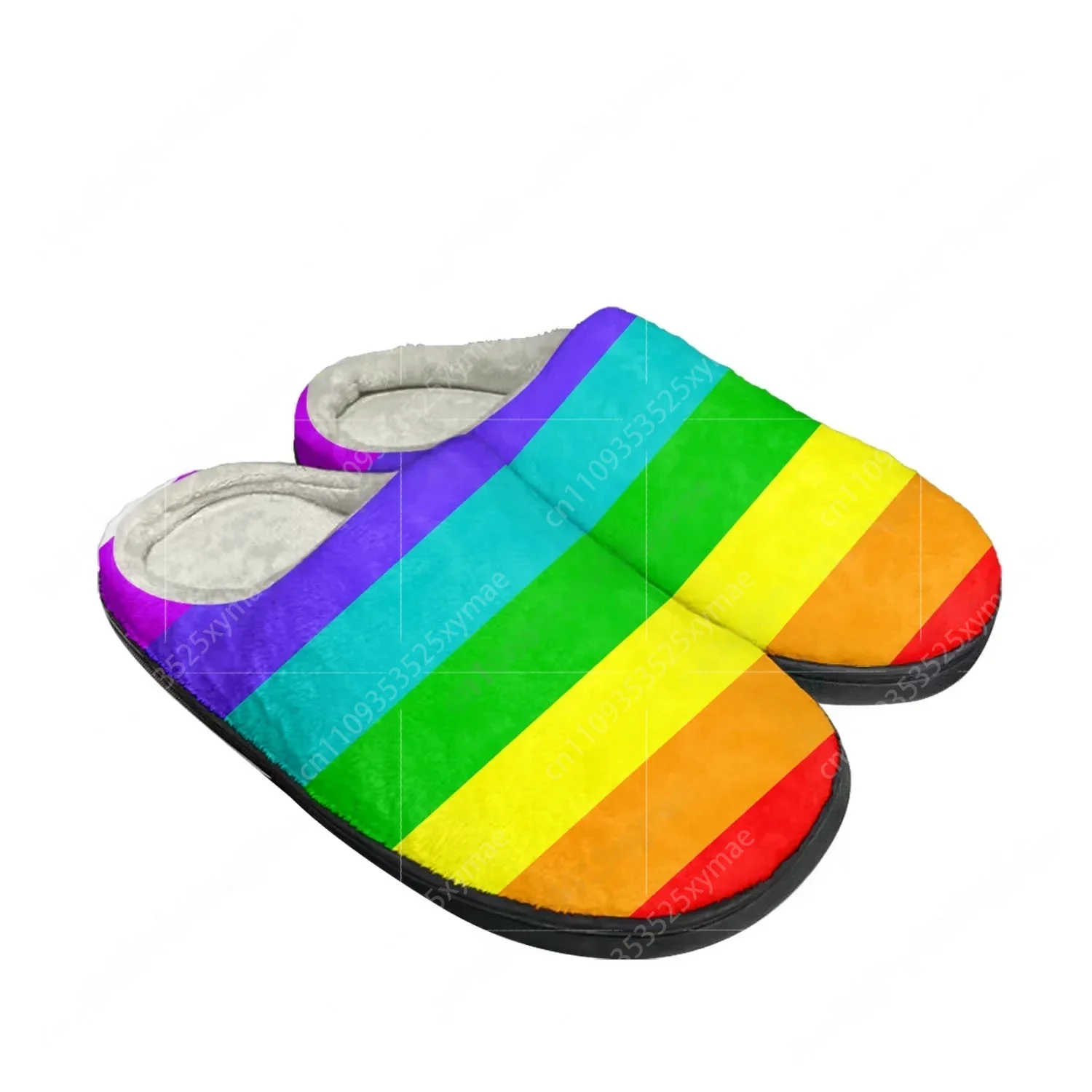 Gökkuşağı Bayrağı Desenli Ev P - Men Shoes Black incelemesi ve fiyatı
