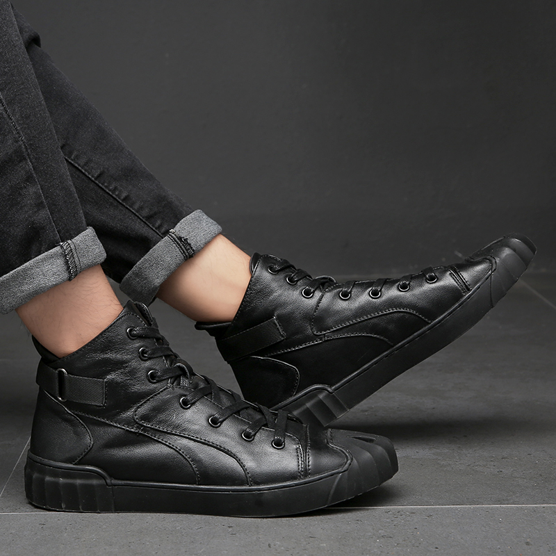 Hakiki Deri Günlük Kısa Botlar - Loafer Slip On Men incelemesi ve fiyatı