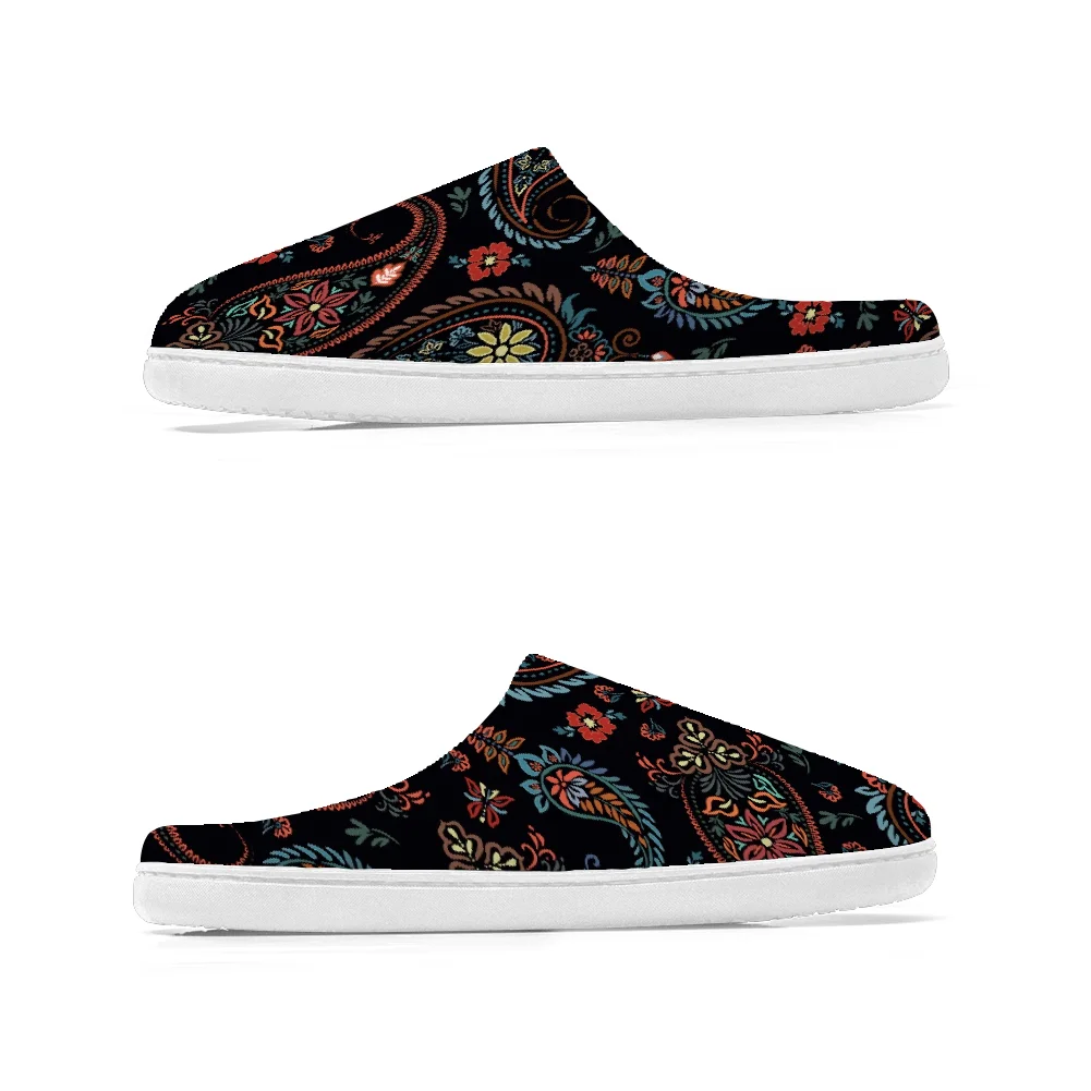 Siyah çiçek desenli Keep Smili - Men Shoes Black incelemesi ve fiyatı